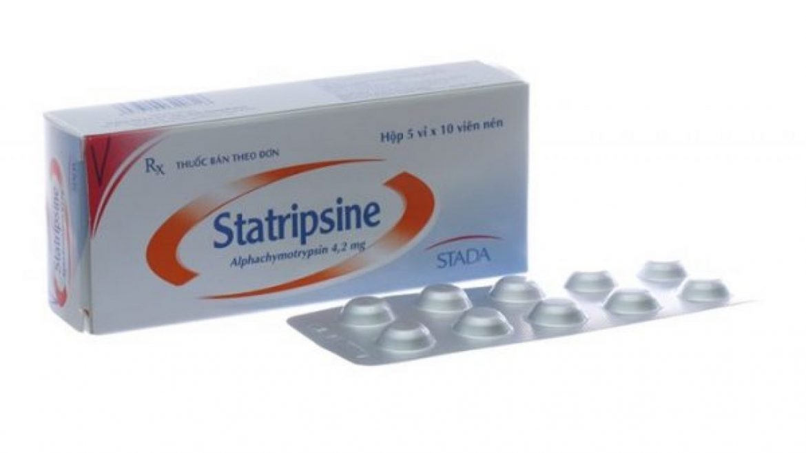 Tìm hiểu về tác dụng và cách sử dụng thuốc Statripsine