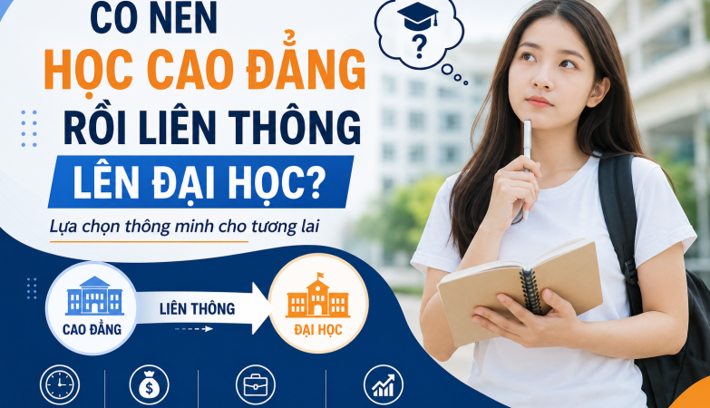 có nên học cao đẳng rồi liên thông lên đại học